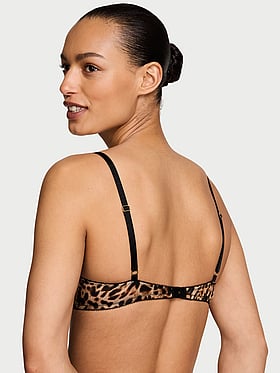 Tease Unlined Sheer Shimmer Demi Bra