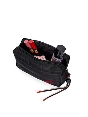 Quilted Puffer Makeup Bag