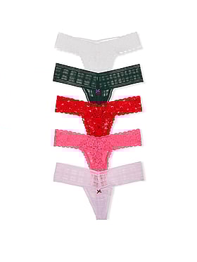 5-Pack Lacie Thong Panties