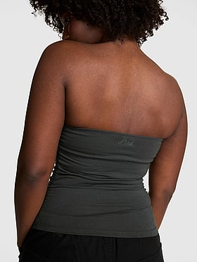 All-Day Cotton™ Side-Ruched Tube Top