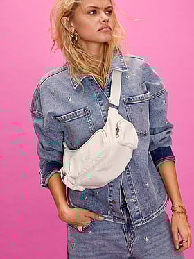 PINK Pocket Shoulder Bag