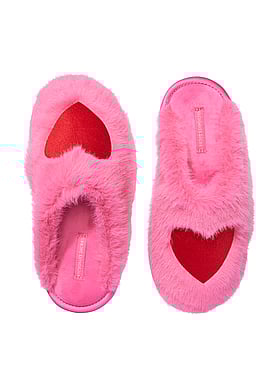 Luxe Plush Closed-Toe Slippers