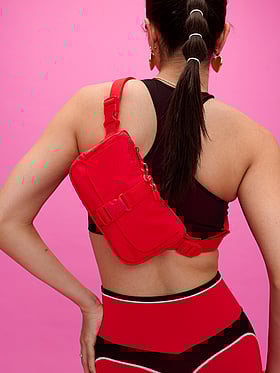 Nylon Convertible Sling Bag