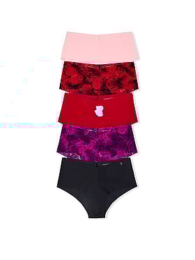 5-Pack No-Show Cheeky Panties