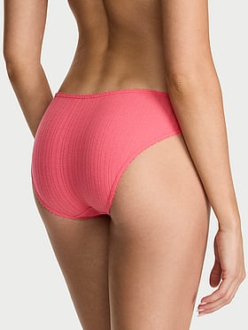 Stretch Pointelle Bikini Panty