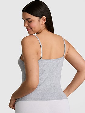 Pointelle Sweetheart Cami