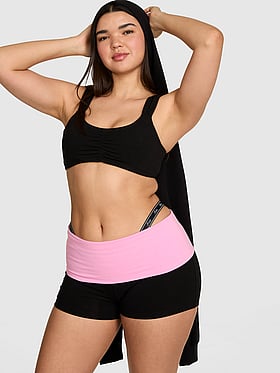 All-Day Cotton™ Foldover 3" Bike Shorts