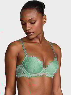 Lace Lightly Lined Classic Coverage Demi Bra