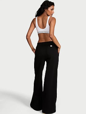 Iconic Fleece Wide-Leg Sweatpant