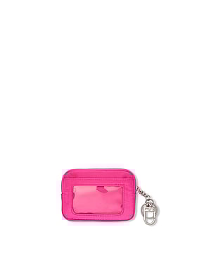 Zip Card Holder Keychain