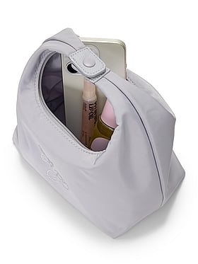 Nylon Snap Makeup Bag