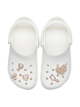 5-Pack Jibbitz™ Pearly Hearts Charms