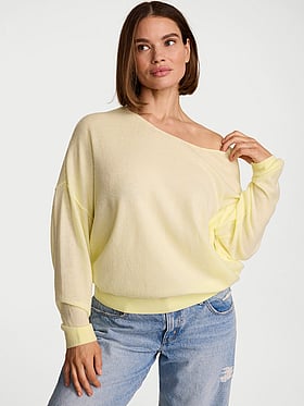 Knit Boatneck Sweater