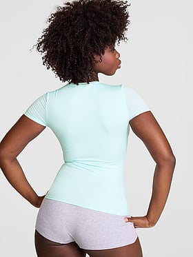 PINK Base Stretch™ Short-Sleeve Tee