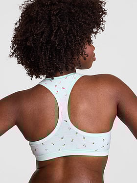 Cotton Dorm Unlined Racerback Bralette