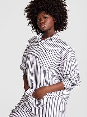Coastal Cutie Button-Down Sleepshirt