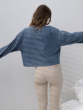 Organic Pima Wide-Sleeve Tee