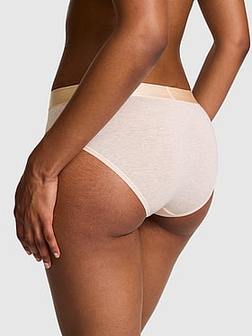 Logo Cotton Hiphugger Panty