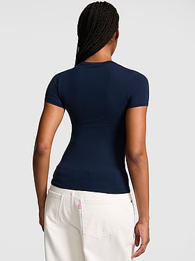 PINK Base Stretch™ Short-Sleeve Tee