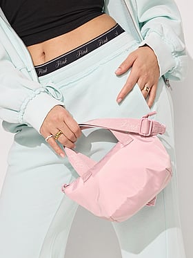 Mini Crossbody Nylon Tote Bag