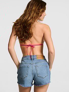Denim by PINK High-Rise A-Line Shortie
