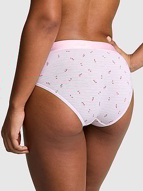 Logo Cotton Hiphugger Panty