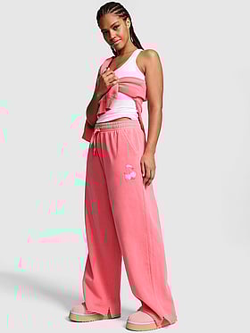 Campus Fleece™ Wide-Leg Split-Hem Sweatpants