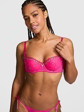 PINK Wink™ Push-Up Balconette Bra