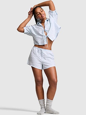 Coastal Cutie Pajama Shorts