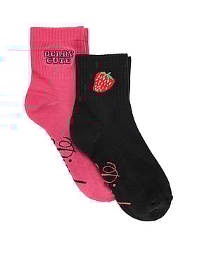 2-Pack Quarter Socks