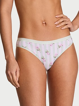 Stretch Cotton Bikini Panty