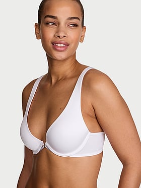 Smooth Lightly Lined Plunge Bra
