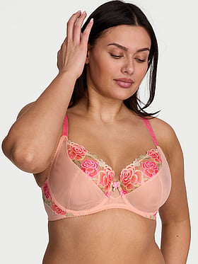Fabulous by Victoria's Secret Sweet Melody Embroidery Unlined Full-Cup Bra