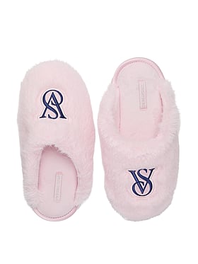 Luxe Plush Closed-Toe Slippers