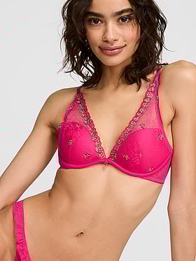PINK Wink™ Lightly Lined Plunge Bra