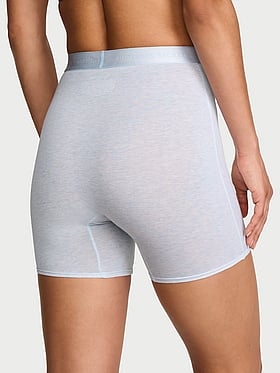 Logo Cotton High-Waist Boxer Brief