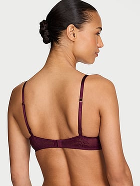 Bombshell Add-2-Cups Rose Lace Push-Up Bra