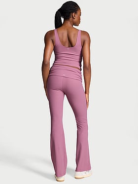 VSX Elevate™ Rib Ruched Foldover Flare Legging