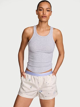 Mix & Match Sleep Heritage Cotton Pajama Shorts