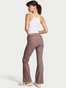 VSX Elevate™ Rib Ruched Foldover Flare Legging