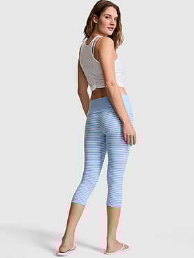 All-Day Cotton™ Foldover Capri Leggings