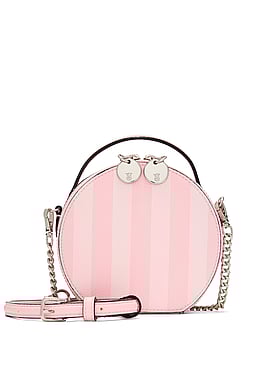 Heritage Stripe Hat Box Crossbody Bag