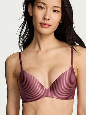 FlexFactor Lightly Lined Plunge Demi Bra