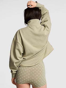 Campus Fleece™ Quarter-Zip Straight-Cut Sweatshirt