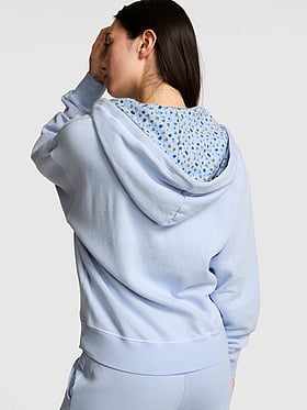 Berry Full Zip Hooded Sweatshirt