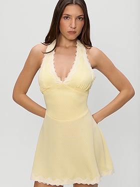 Audrey Satin Dress