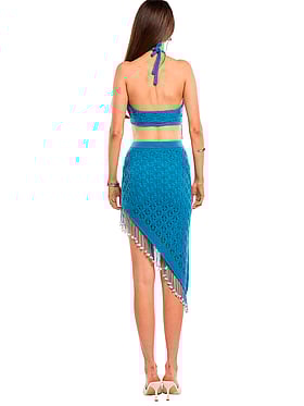 Sally Skirt Blue Jade