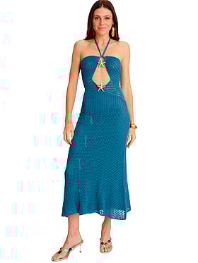 Zully Dress Blue Jade