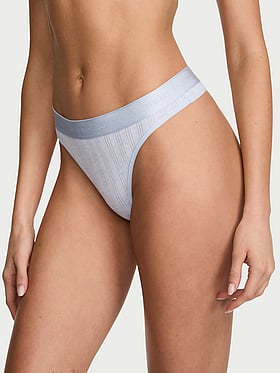 SoSoft™ Modal Ultra-Fine Logo Thong Panty