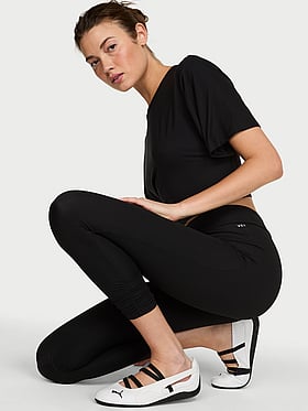 VSX Elevate™ Rib Ruched V-Waist Legging